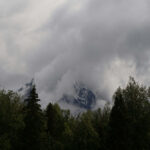 mountain weather storm clearing path