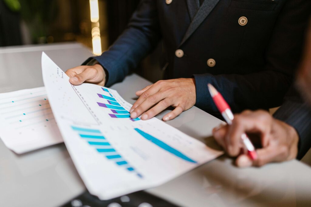 clean desk professional portfolio review