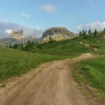 long mountain trail horizon adventure
