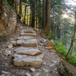 mountain path wellness hiking health