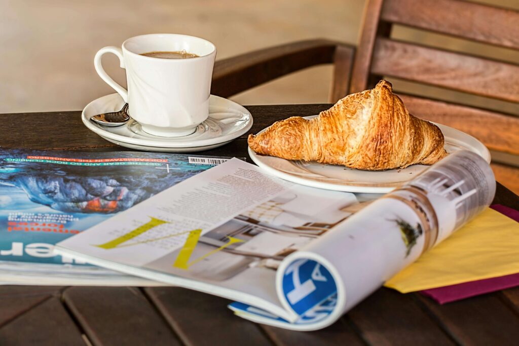 coffee relaxed morning lifestyle